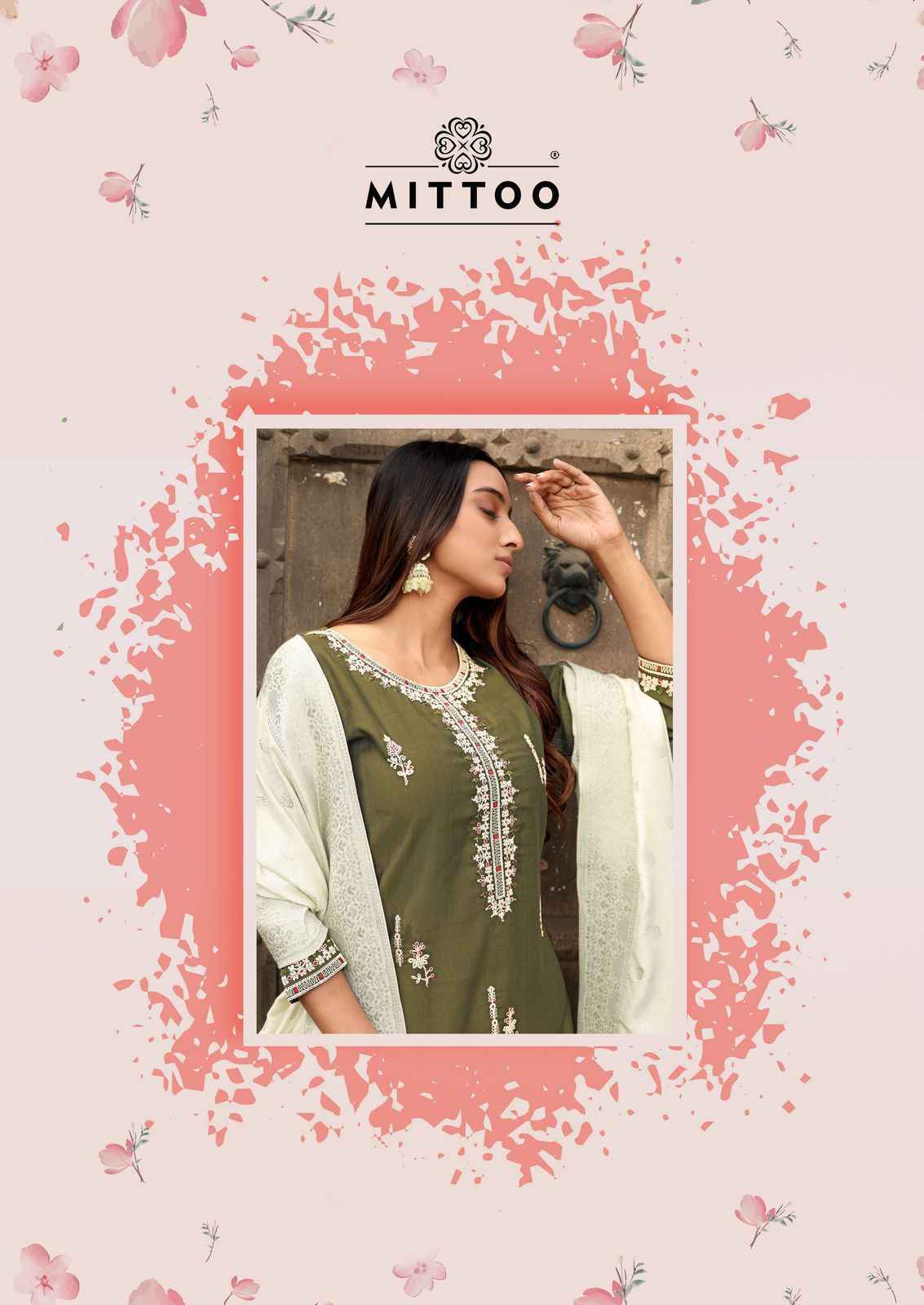 Mittoo Saundarya Viscouse Readymade Suit ( 5 pcs Catalogue)