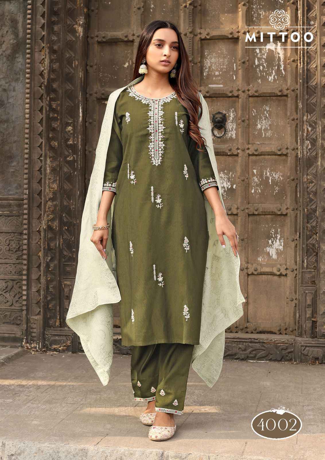 Mittoo Saundarya Viscouse Readymade Suit ( 5 pcs Catalogue)
