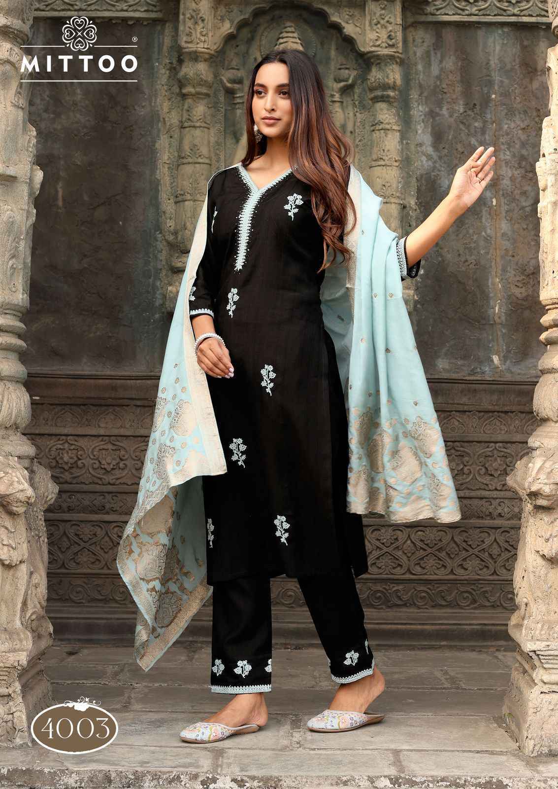 Mittoo Saundarya Viscouse Readymade Suit ( 5 pcs Catalogue)