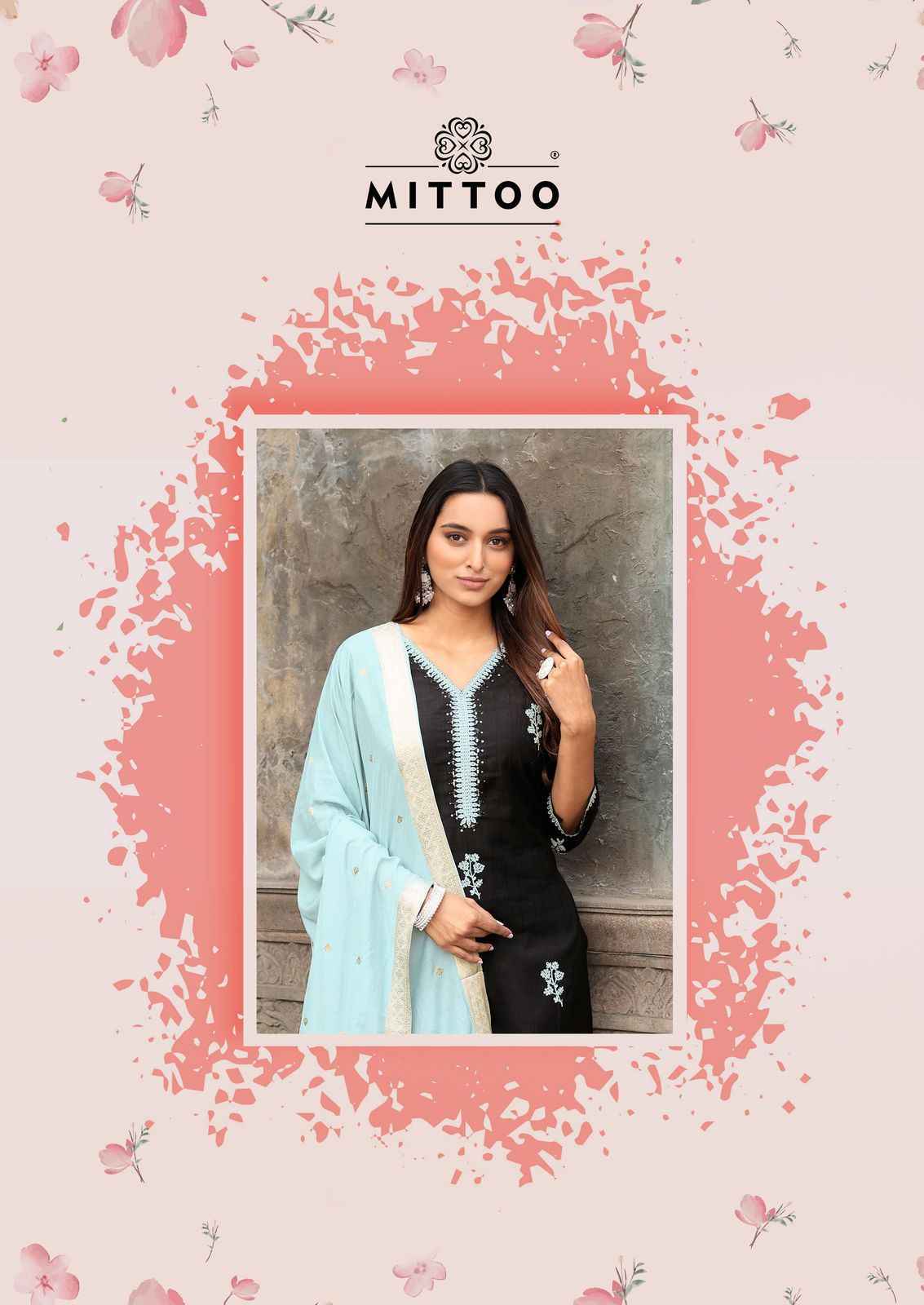 Mittoo Saundarya Viscouse Readymade Suit ( 5 pcs Catalogue)