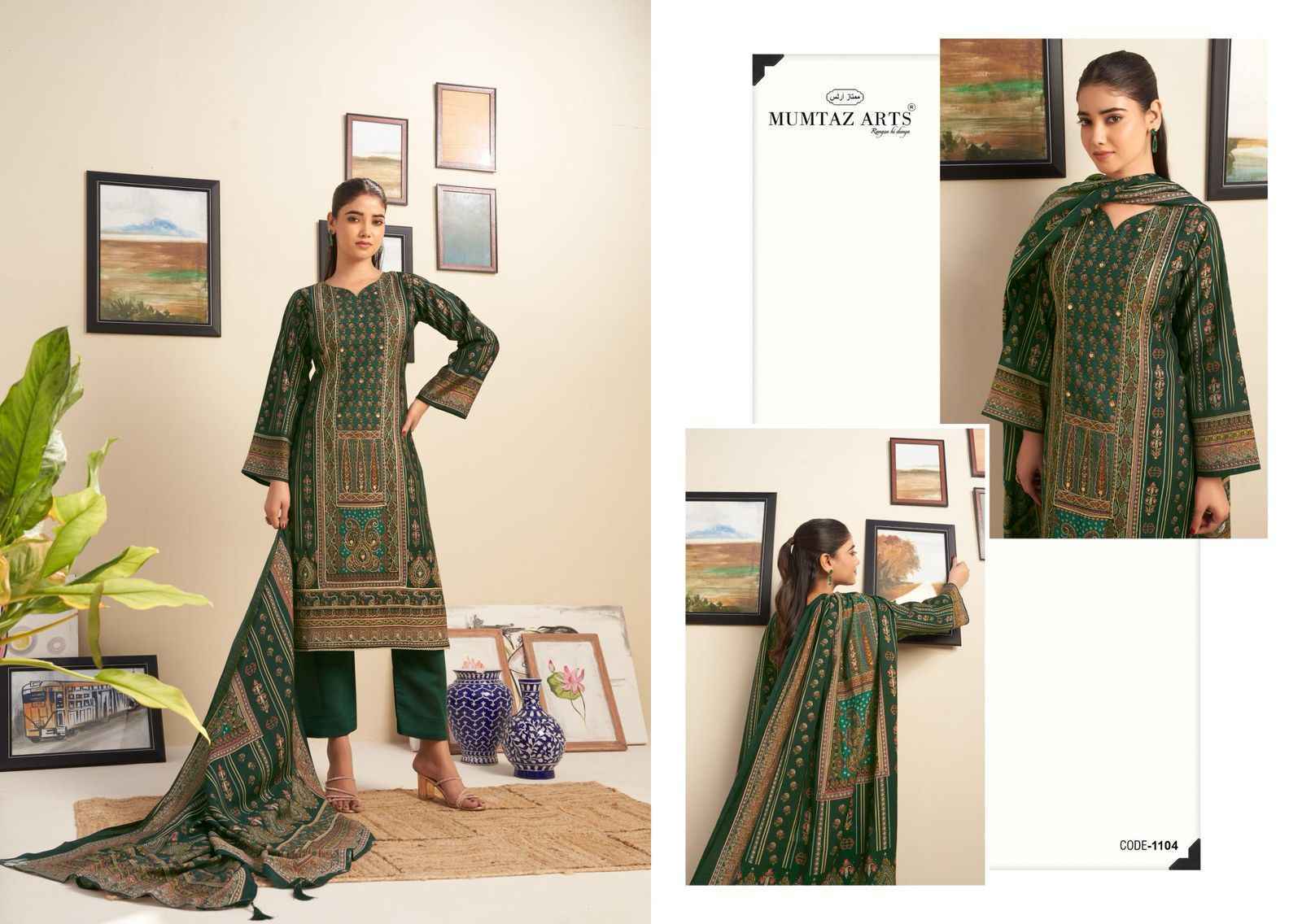 Mumtaz Arts Nayaab Vol-7 Viscose Musline Dress Material (6 pcs Catalogue)