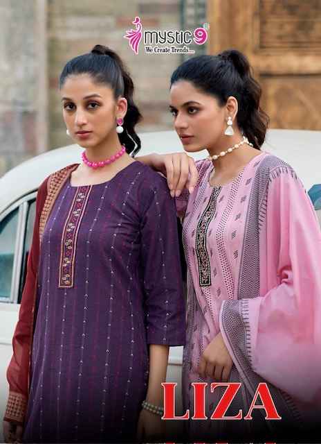 Mystic 9 Liza Vol-2 Cotton Readymade Suit (8 pcs Catalogue)