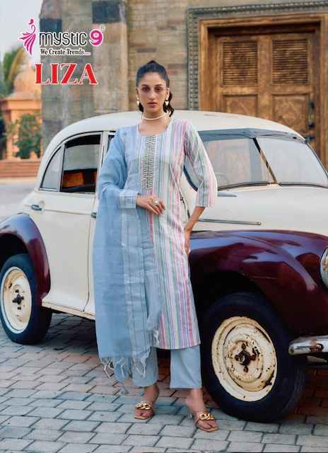 Mystic 9 Liza Vol-2 Cotton Readymade Suit (8 pcs Catalogue)