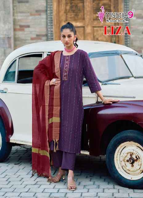 Mystic 9 Liza Vol-2 Cotton Readymade Suit (8 pcs Catalogue)