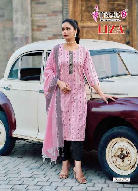Mystic 9 Liza Vol-2 Cotton Readymade Suit (8 pcs Catalogue)