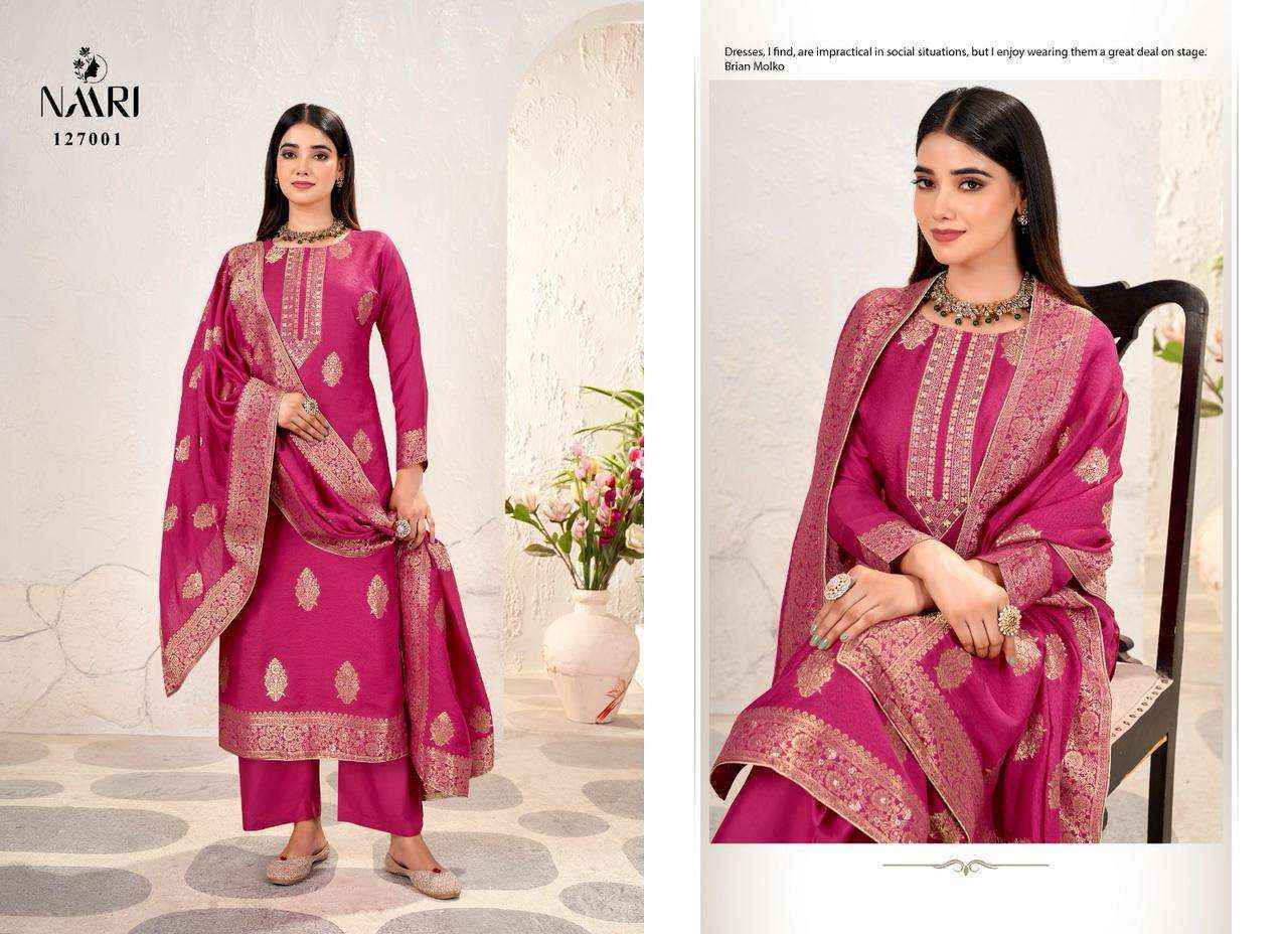 Naari Mehar-9 Muslin Dress Material (4 pcs Catalogue)