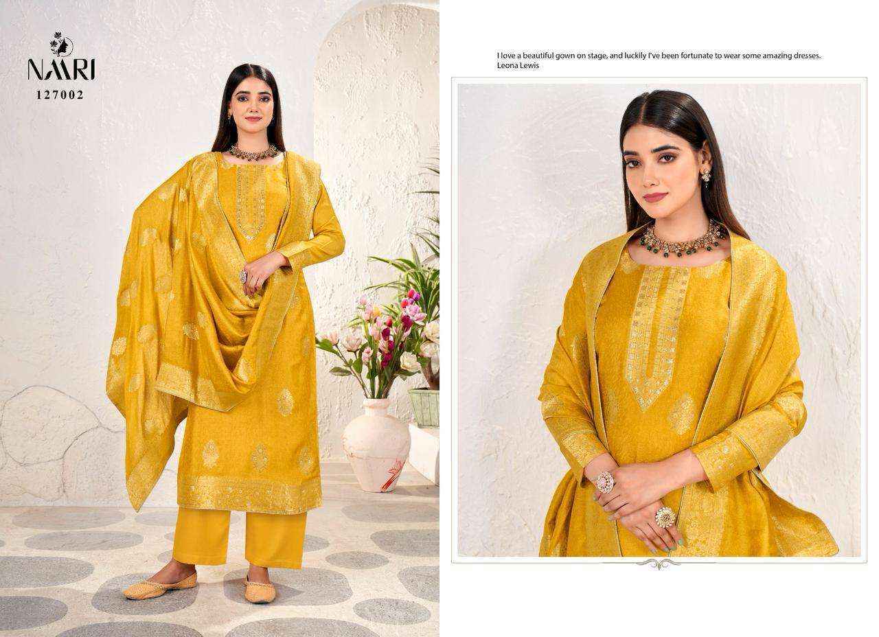 Naari Mehar-9 Muslin Dress Material (4 pcs Catalogue)