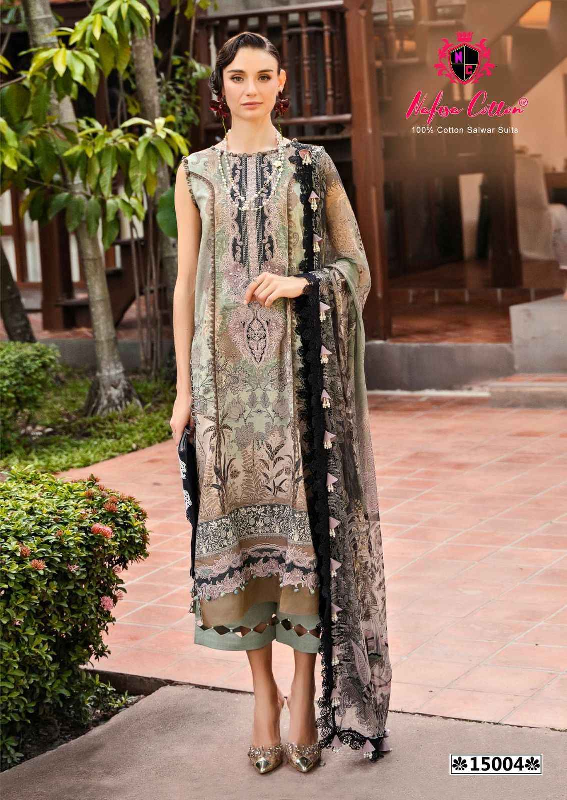 Nafisa Cotton Monsoon Vol 15 Cotton Dress Material 6 pcs Catalogue