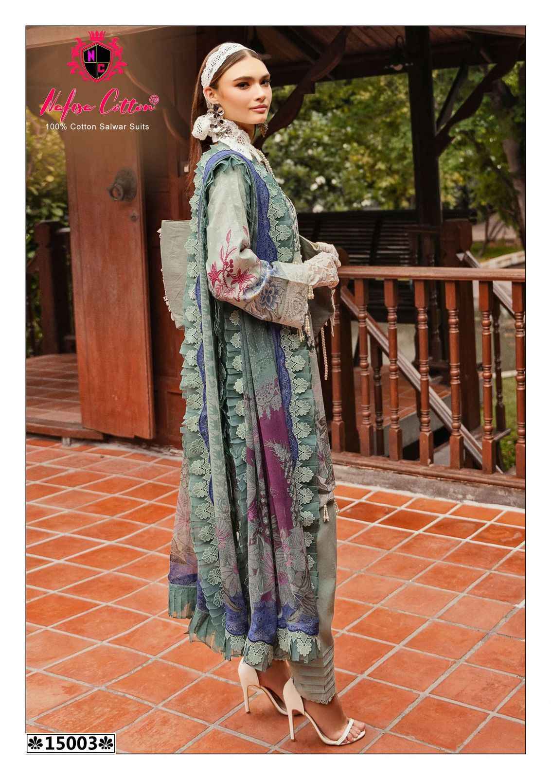 Nafisa Cotton Monsoon Vol 15 Cotton Dress Material 6 pcs Catalogue