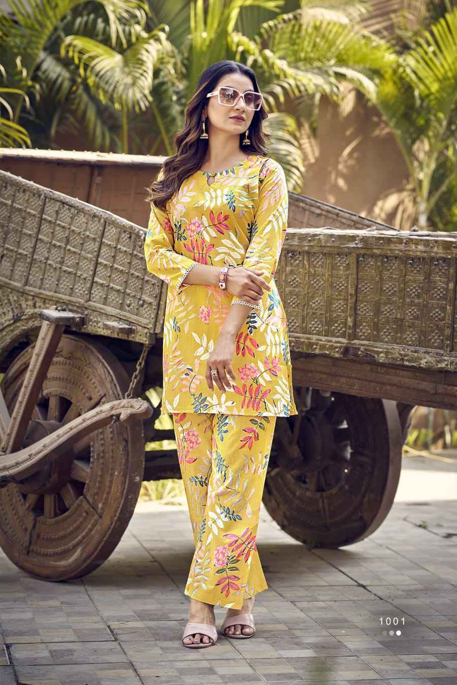 Ossm Cotton Beats Cotton Co ord Set (6 pcs Catalogue)