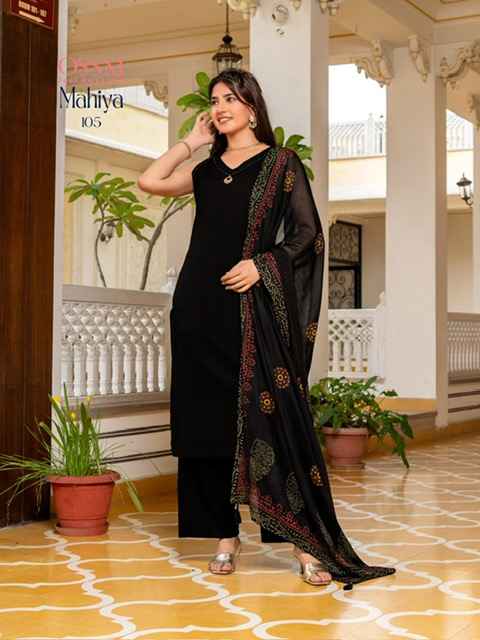 Ossm Mahiya Cotton Kurti Combo 6 pcs Catalogue