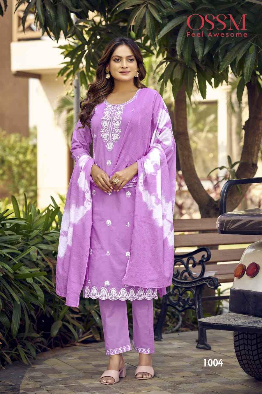 Ossm Mantra Cotton Readymade Suit (6 pcs Catalogue)