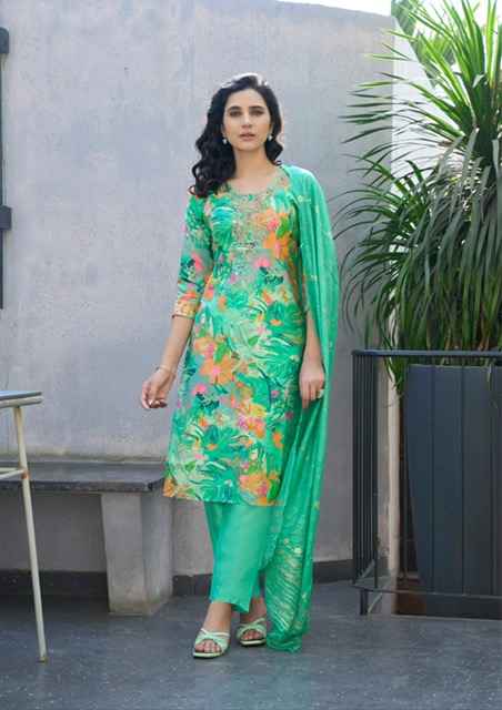 Ossm Muskan Vol 8 Chanderi Modal Kurti Combo 6 pcs Catalogue