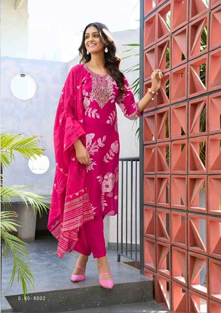 Ossm Muskan Vol 8 Chanderi Modal Kurti Combo 6 pcs Catalogue