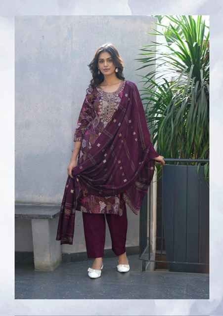 Ossm Muskan Vol 8 Chanderi Modal Kurti Combo 6 pcs Catalogue