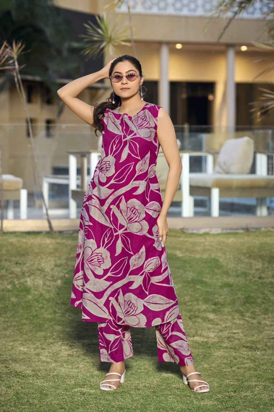 Ossm Summer Threads Cotton Co ord Set 6 pcs Catalogue