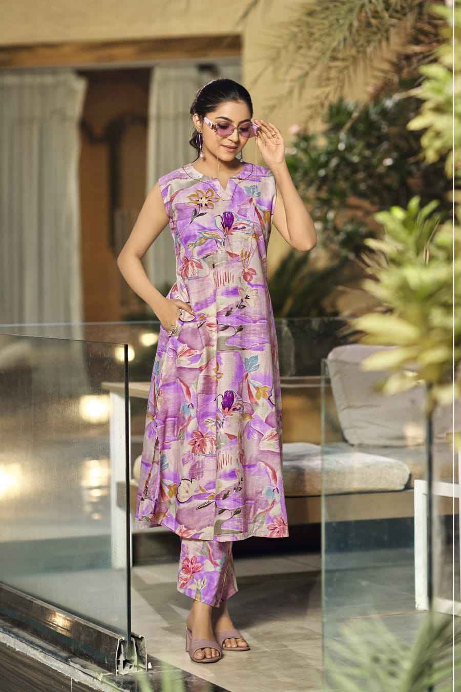Ossm Summer Threads Cotton Co ord Set 6 pcs Catalogue