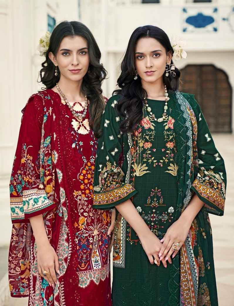 Pakiza Prints Himsa Vol-55 Lawn Dress Material (10 pcs Catalogue)