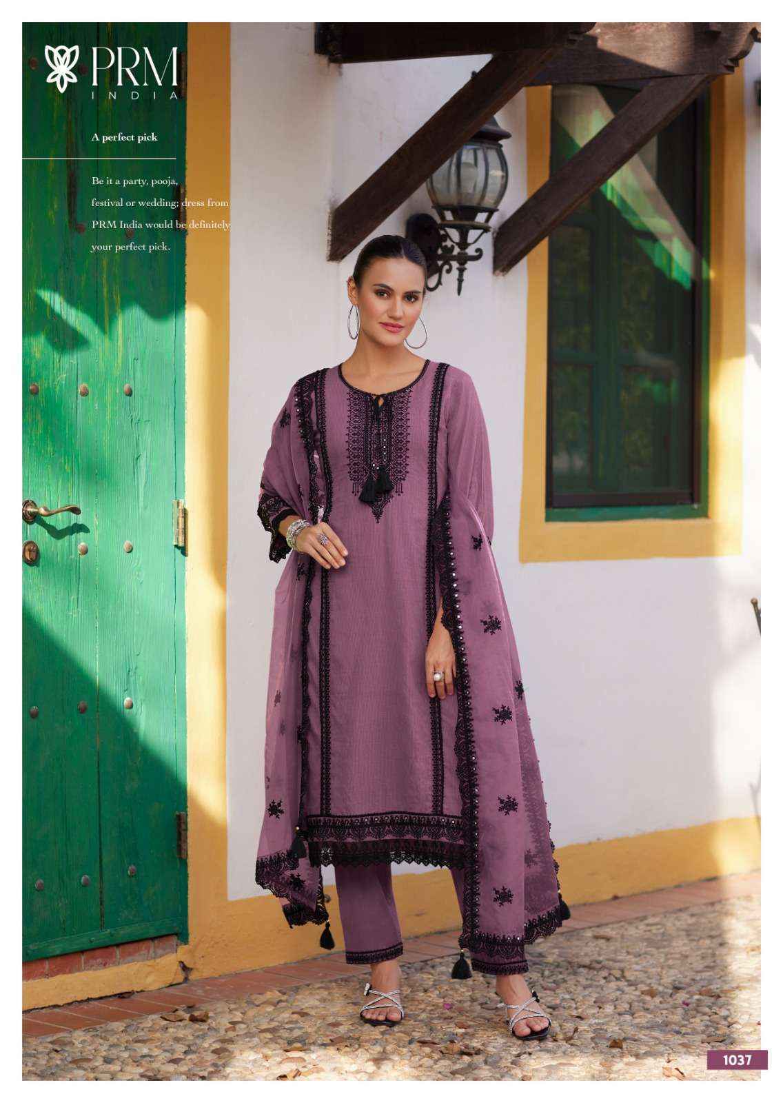 PRM Trendz Helia Readymade Cotton Dress (6 pcs Catalogue)