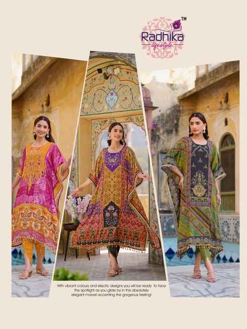 Radhika Lifestyle Noor Vol-1 Viscouse Rayon Readymade Suit (8 pcs Catalogue)