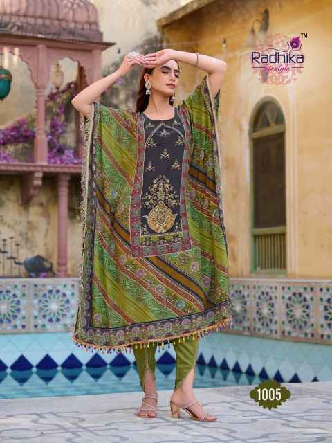 Radhika Lifestyle Noor Vol-1 Viscouse Rayon Readymade Suit (8 pcs Catalogue)