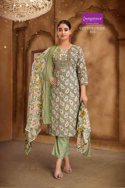 Rangmaya Cotton Craze Cotton Kurti Combo 8 pcs Catalogue