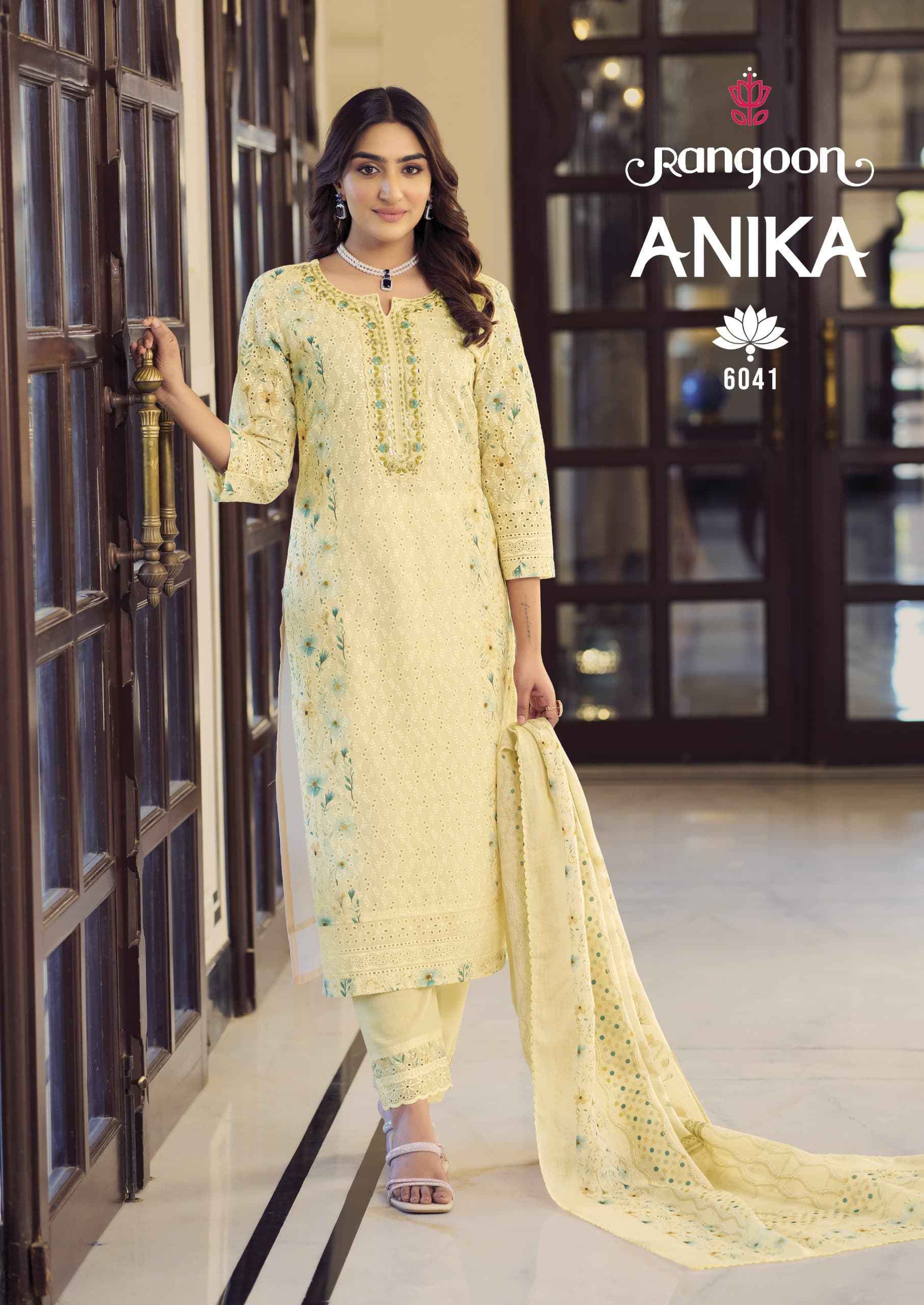 Rangoon Anika Cotton Readymade Suit (4 pcs Catalogue)