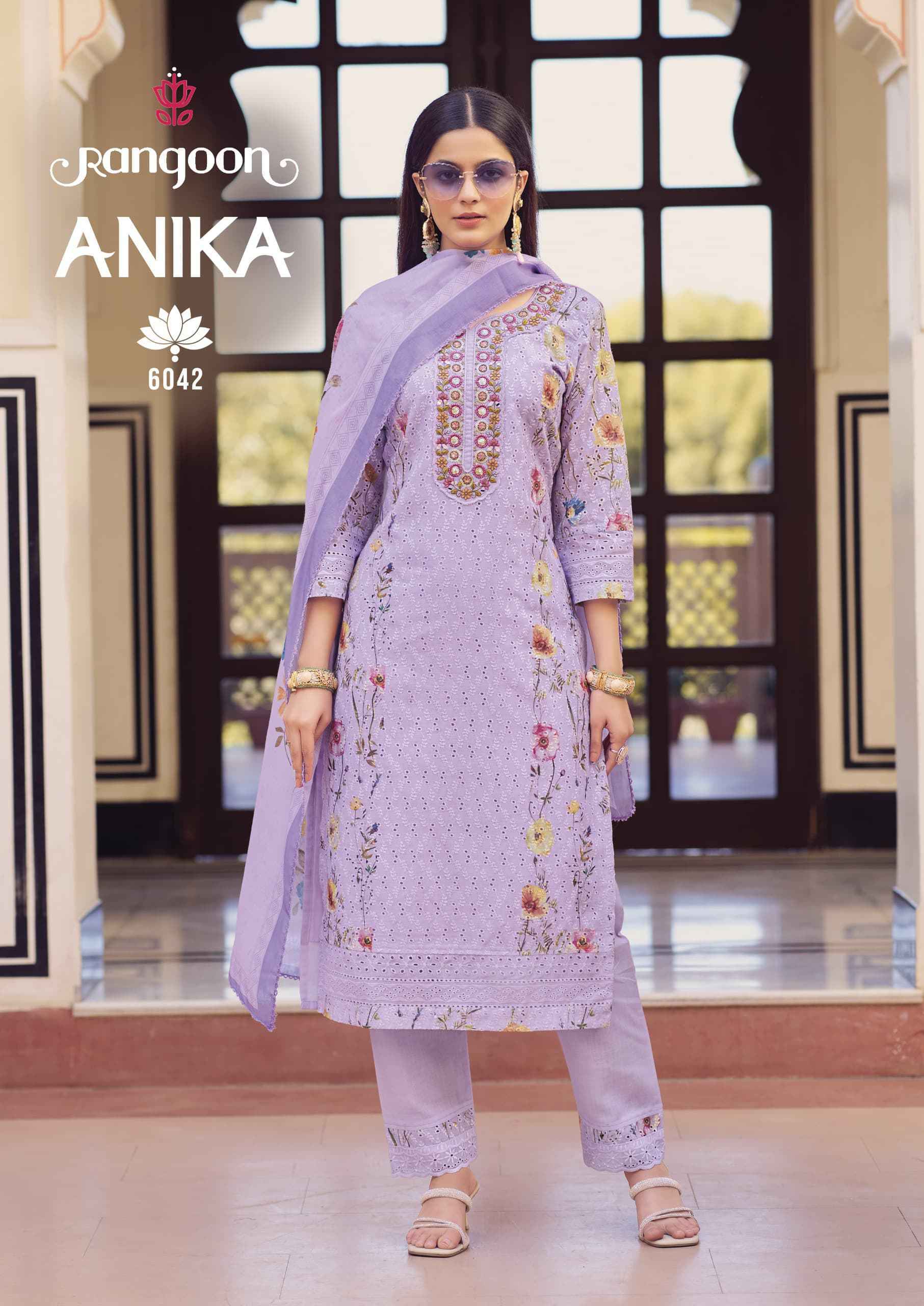 Rangoon Anika Cotton Readymade Suit (4 pcs Catalogue)