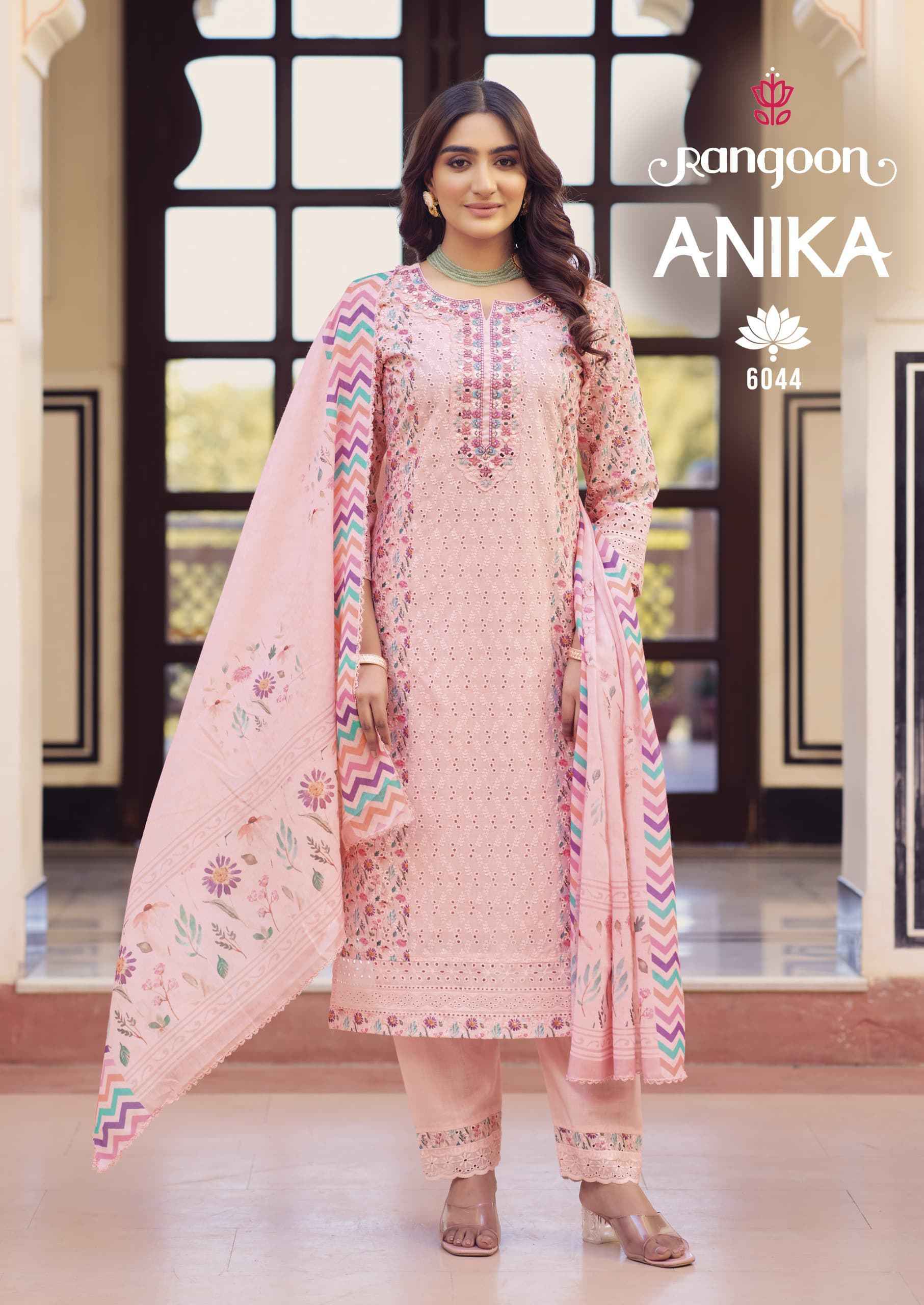 Rangoon Anika Cotton Readymade Suit (4 pcs Catalogue)