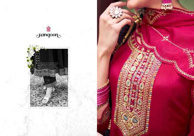 Rangoon Tarang Chinon Readymade Suit (4 pcs Catalogue)