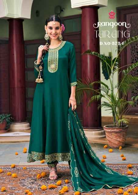 Rangoon Tarang Chinon Readymade Suit (4 pcs Catalogue)