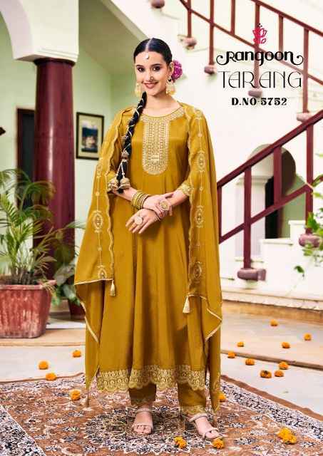 Rangoon Tarang Chinon Readymade Suit (4 pcs Catalogue)