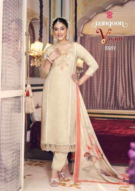 Rangoon Vasant Viscouse Kurti Combo 4 pcs Catalogue