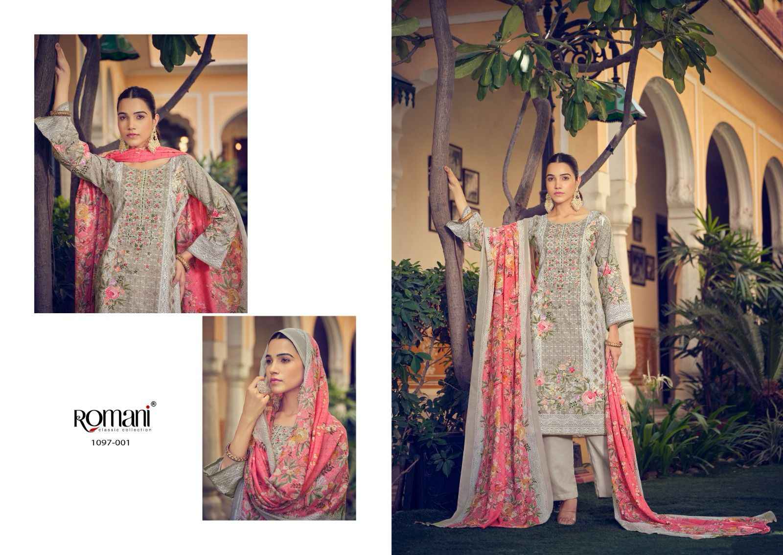 Romani Aarzu Vol 14 Cotton Dress Material 8 pcs Catalogue