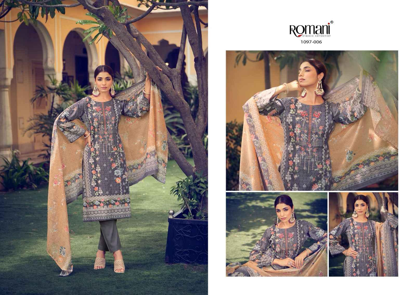 Romani Aarzu Vol 14 Cotton Dress Material 8 pcs Catalogue