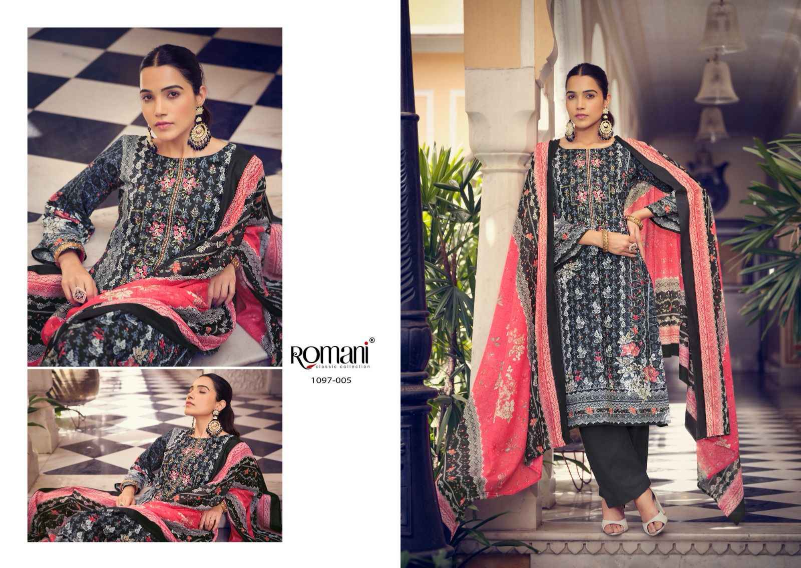 Romani Aarzu Vol 14 Cotton Dress Material 8 pcs Catalogue