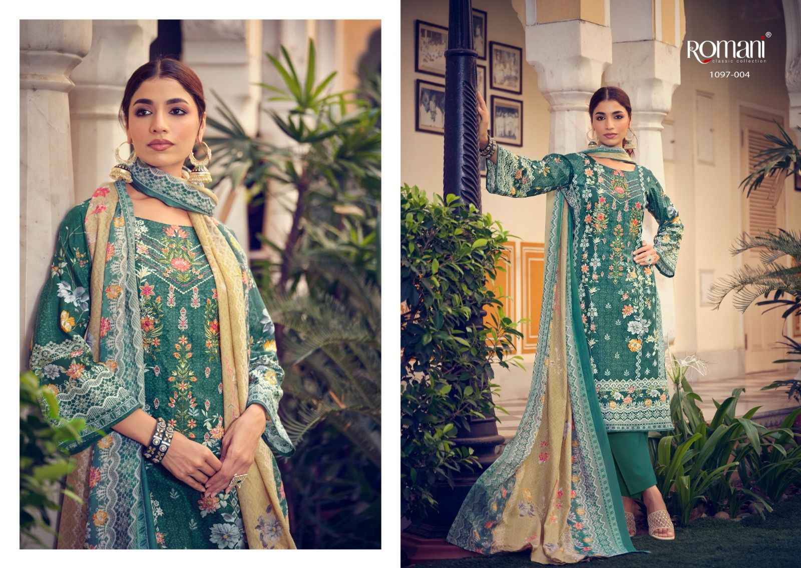 Romani Aarzu Vol 14 Cotton Dress Material 8 pcs Catalogue