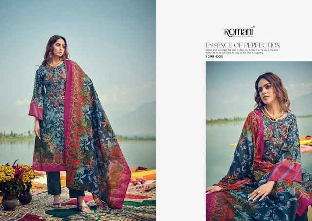 Romani Aarzu Vol-15 Cotton Dress Material (8 pcs Catalogue)