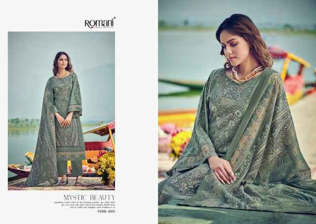 Romani Aarzu Vol-15 Cotton Dress Material (8 pcs Catalogue)
