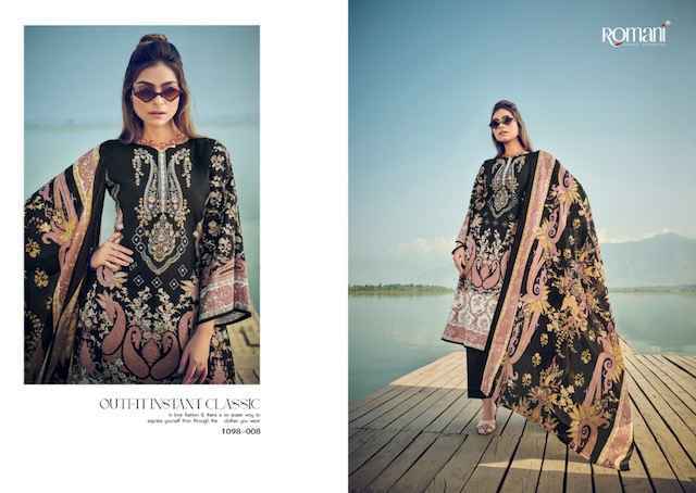 Romani Aarzu Vol-15 Cotton Dress Material (8 pcs Catalogue)