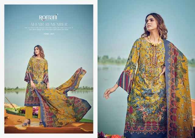 Romani Aarzu Vol-15 Cotton Dress Material (8 pcs Catalogue)
