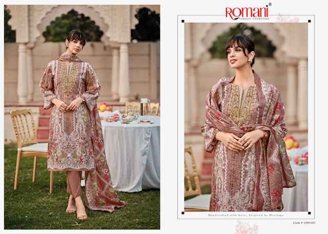 Romani Saniya Soft Cotton Dress Material 8 pcs Catalogue