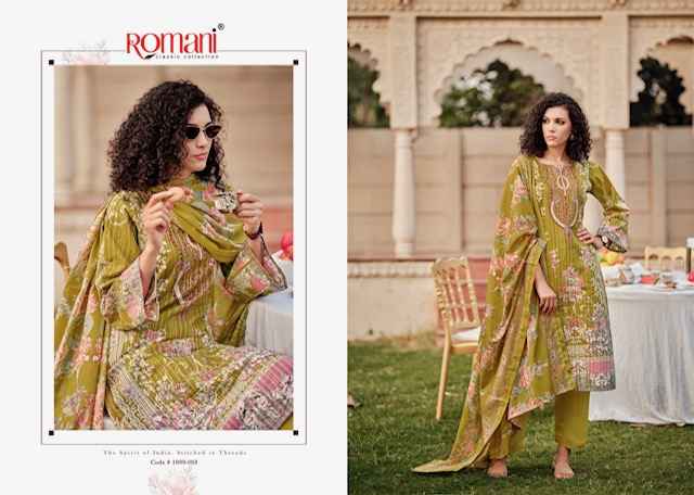Romani Saniya Soft Cotton Dress Material 8 pcs Catalogue