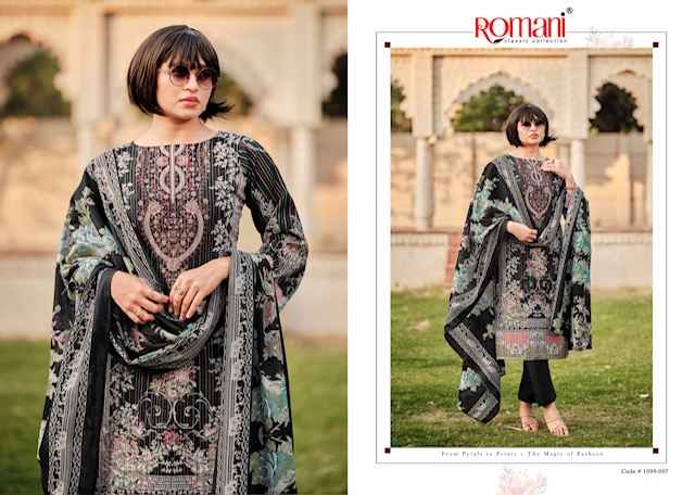 Romani Saniya Soft Cotton Dress Material 8 pcs Catalogue