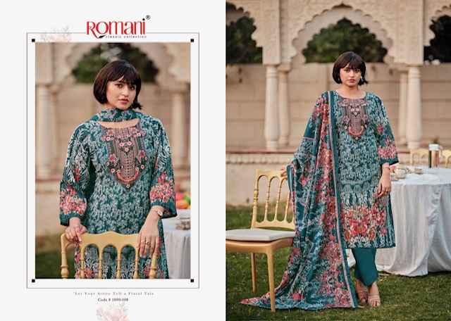 Romani Saniya Soft Cotton Dress Material 8 pcs Catalogue