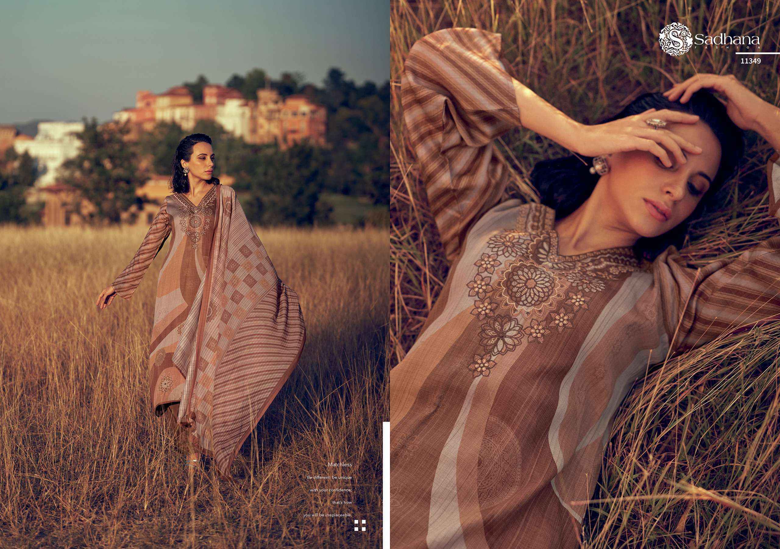 Sadhna Fashion Amaya Jam Cotton Dress Material (8 pcs Catalogue)