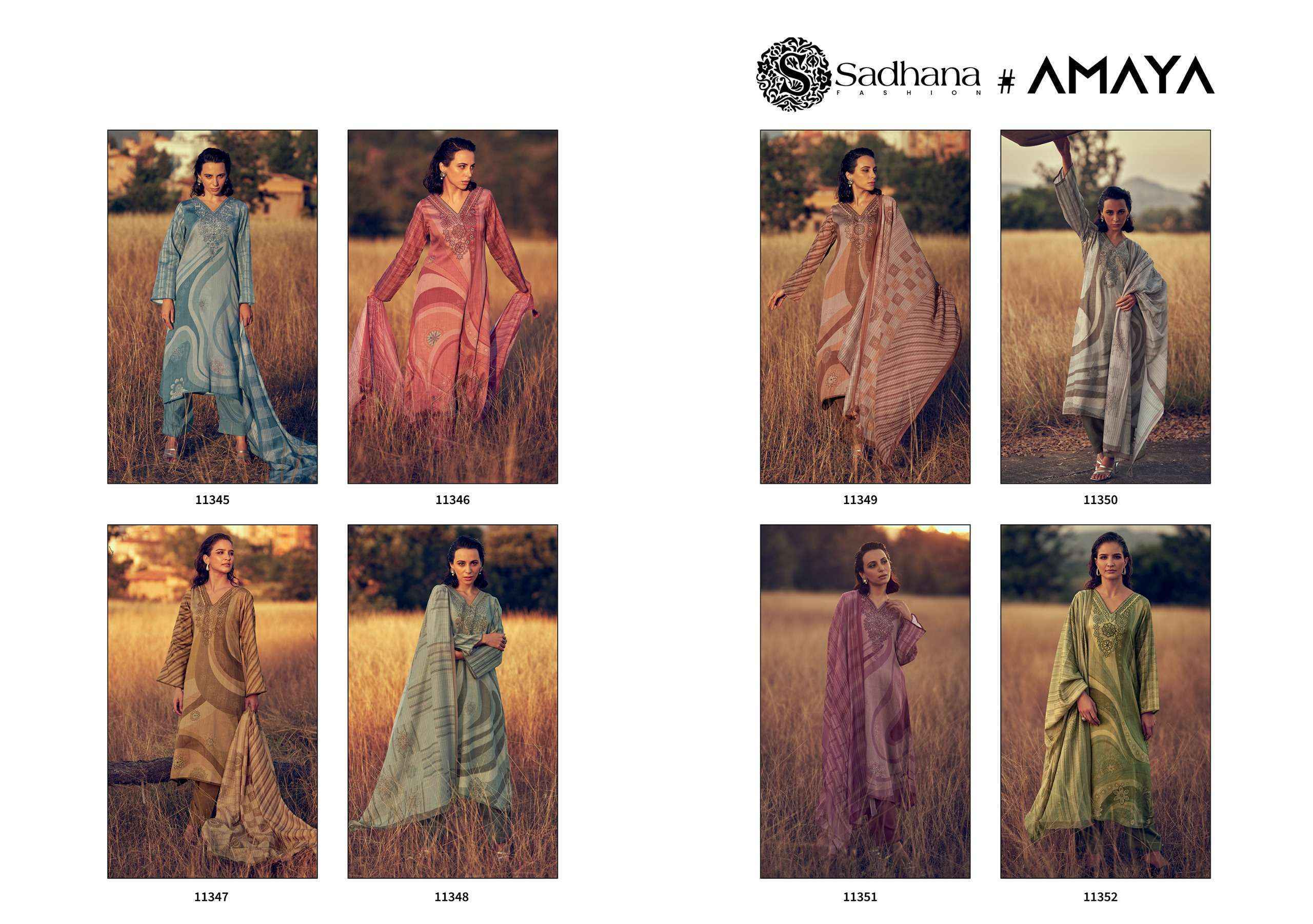 Sadhna Fashion Amaya Jam Cotton Dress Material (8 pcs Catalogue)