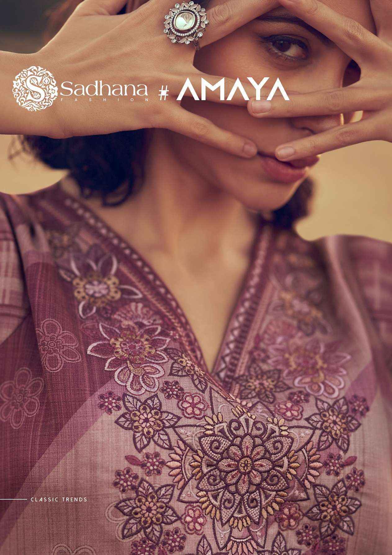 Sadhna Fashion Amaya Jam Cotton Dress Material (8 pcs Catalogue)