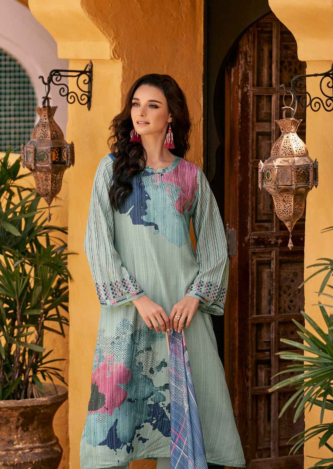 Sadhna Fashion Anahira Musline Silk Dress Material 6 pcs Catalogue