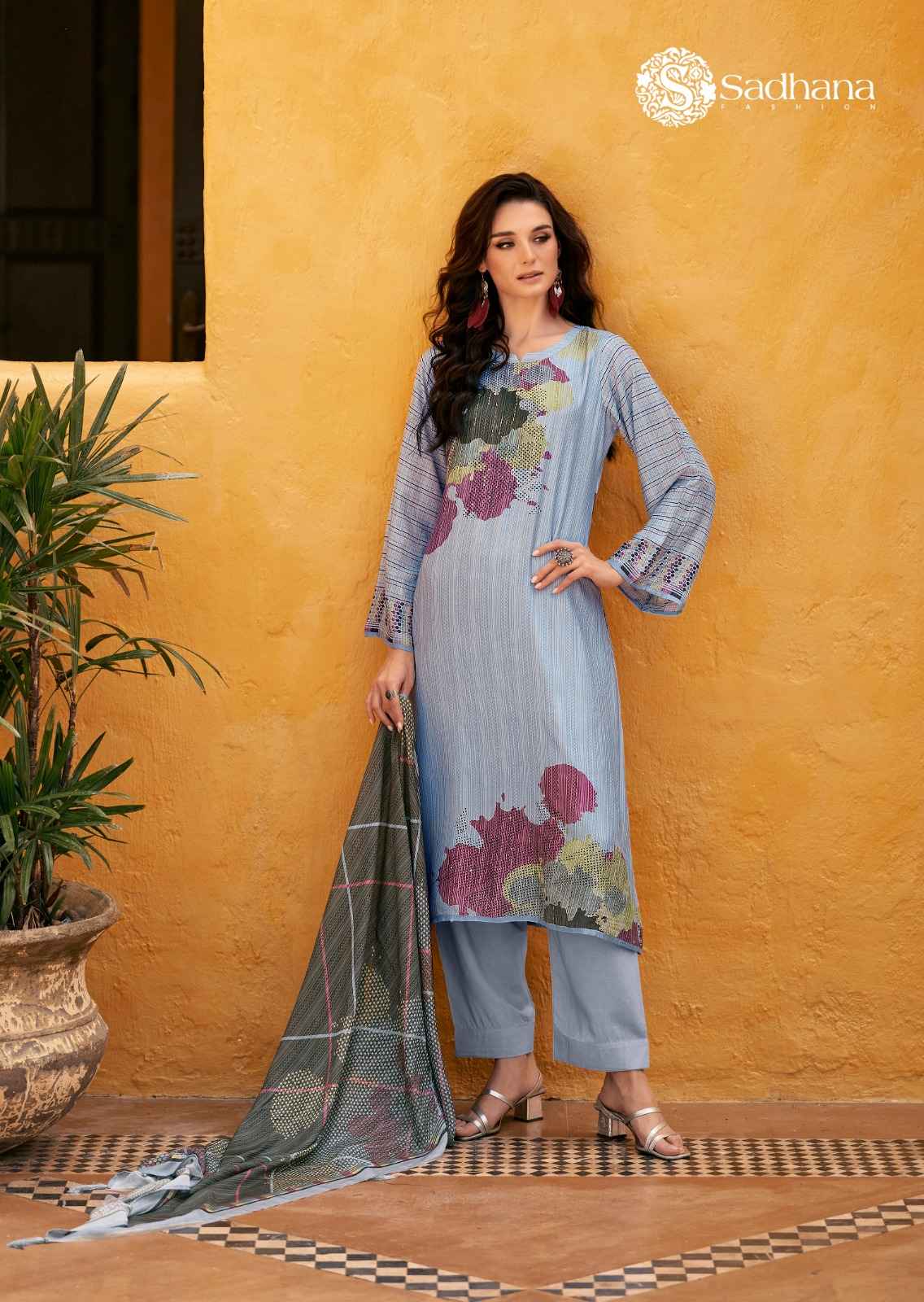 Sadhna Fashion Anahira Musline Silk Dress Material 6 pcs Catalogue